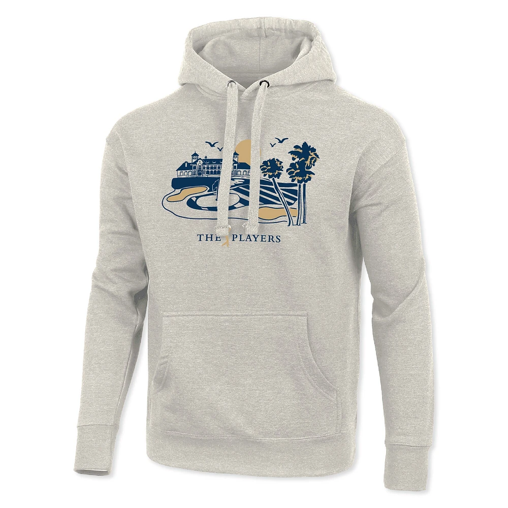 Men's Ahead  Cream THE PLAYERS Hank Pullover Hoodie