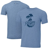 Men's Ahead  Heather Blue THE PLAYERS Instant Classic Tri-Blend T-Shirt