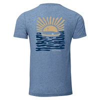 Men's Ahead  Heather Blue THE PLAYERS Island Instant Classic Tri-Blend T-Shirt