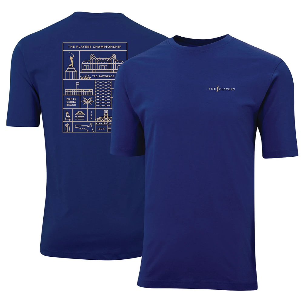 T-shirt Ahead Navy the Players Window of Pembrooke pour hommes