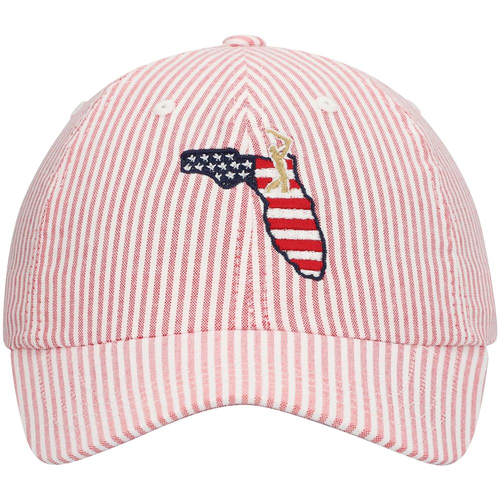 Men's Ahead Red THE PLAYERS Edgartown Adjustable Hat