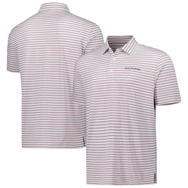 Men's Nike White/Gray Boston Red Sox Home Plate Striped Polo