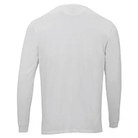 T-shirt à manches longues Ahead White THE PLAYERS Island Green Silverton pour hommes