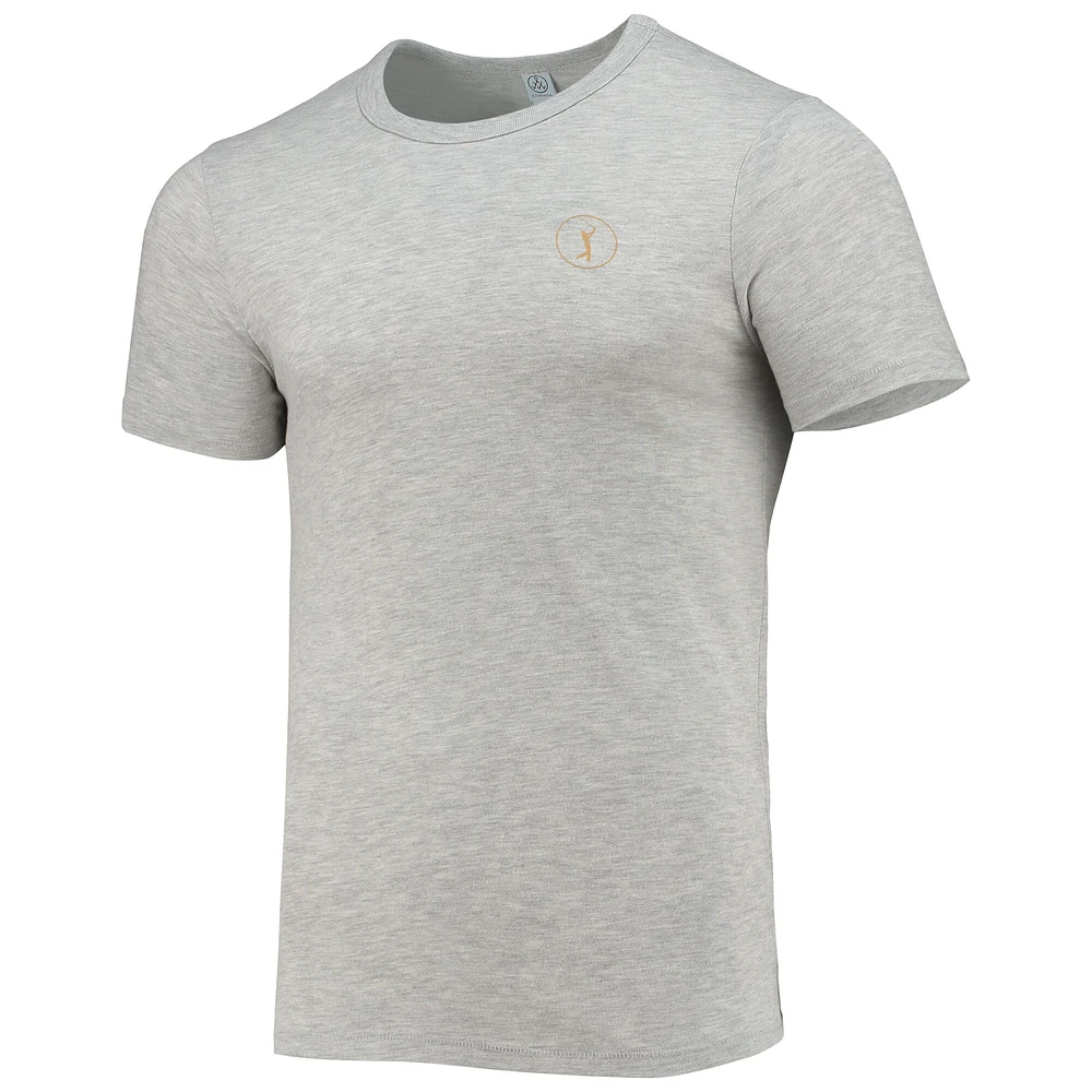 Men's Alternative Apparel Heathered Gray THE PLAYERS Eco-Crew Tri-Blend T-Shirt