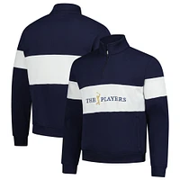 Men's Barstool Golf  Navy THE PLAYERS Half-Zip Pullover