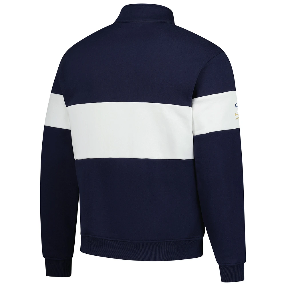 Men's Barstool Golf  Navy THE PLAYERS Half-Zip Pullover