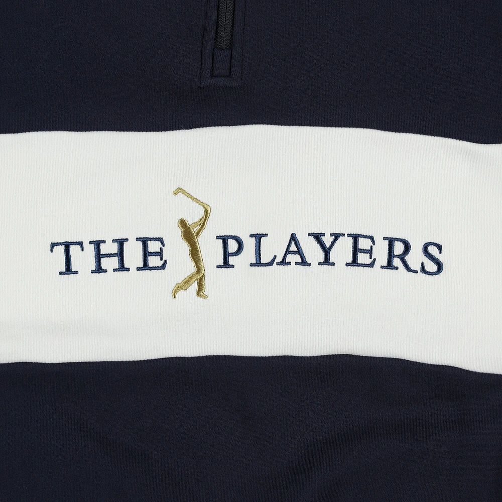 Men's Barstool Golf  Navy THE PLAYERS Half-Zip Pullover