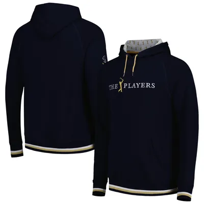 THE PLAYERS Barstool Golf Lined Printed Raglan Pullover Hoodie - Navy