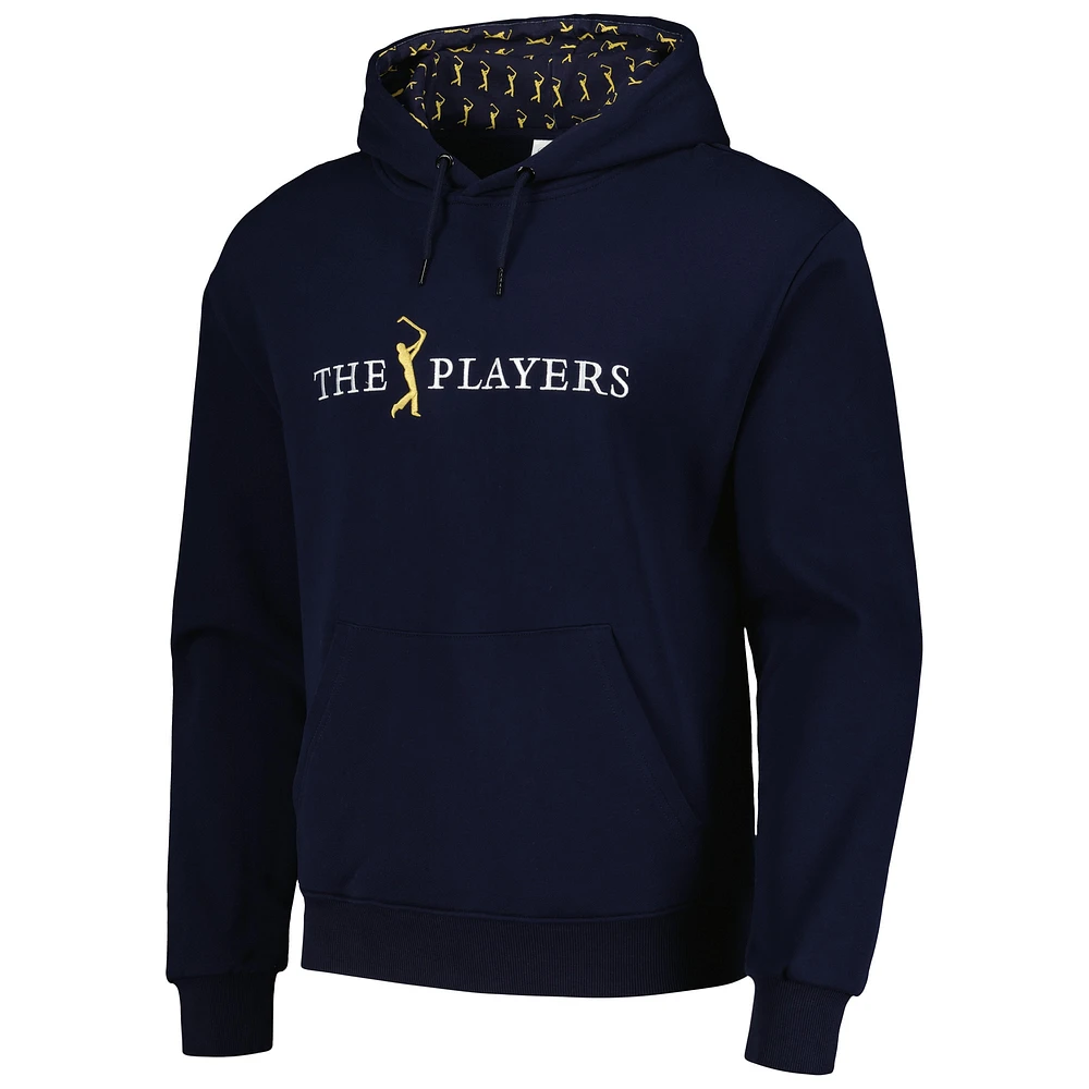 Men's Barstool Golf Navy THE PLAYERS Pullover Hoodie