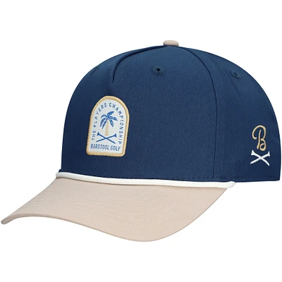 Casquette à pression en corde avec petit patch tropical THE PLAYERS pour homme Barstool Golf Navy