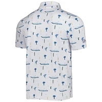 Men's Barstool Golf  White THE PLAYERS Polo