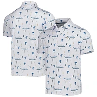 Men's Barstool Golf  White THE PLAYERS Polo