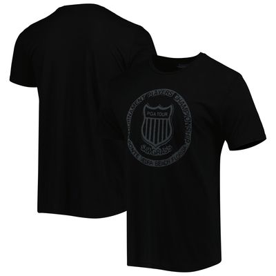 Men's Blue 84 Black THE PLAYERS Heritage Collection Tri-Blend T-Shirt