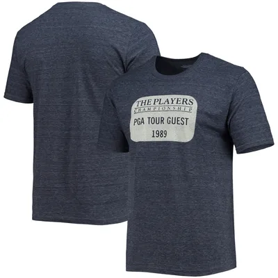 1989 THE PLAYERS Championship Blue 84 Heritage Collection Tri-Blend T-Shirt - Heathered Navy