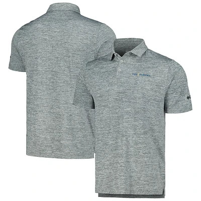 Men's Columbia Gray THE PLAYERS Omni-Wick Final Round Polo