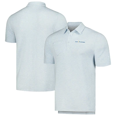 Men's Columbia Light Blue THE PLAYERS Omni-Shade Clubhead Polo