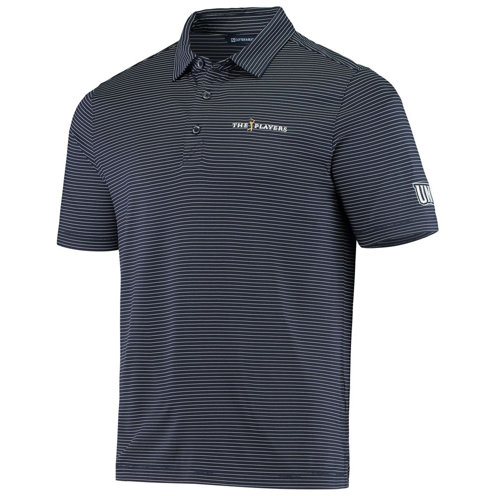 Men's Cutter & Buck Navy THE PLAYERS North Florida Ospreys Collegiate Co-Branded Polo