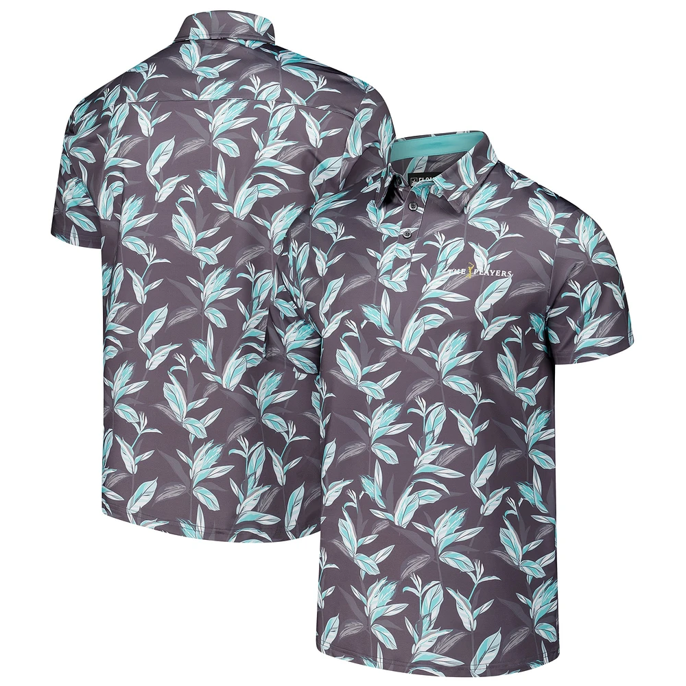 Polo Birds of Paradise pour homme Flomotion Anthracite THE PLAYERS