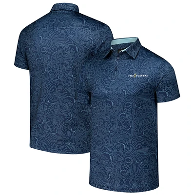 Polo bleu marine Flomotion pour homme THE PLAYERS Toothy Topo