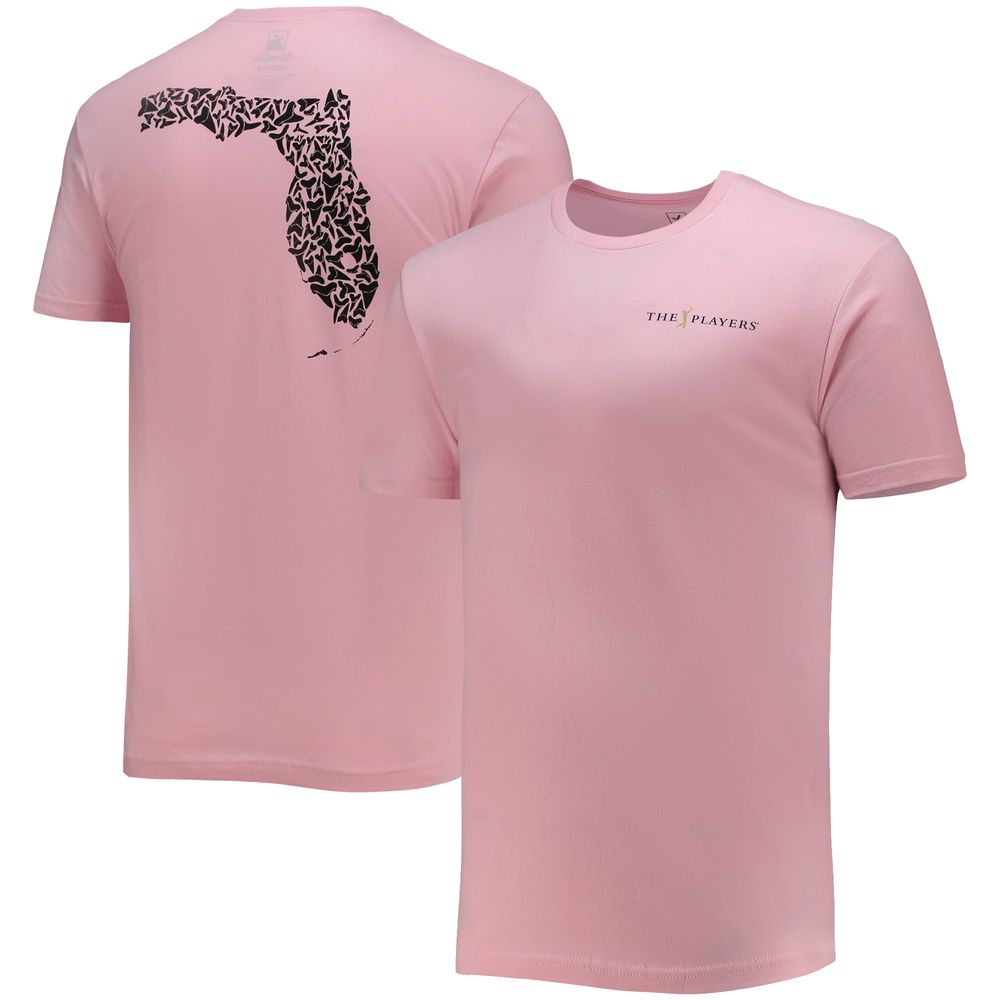 Men's Flomotion Pink THE PLAYERS Toothy Florida T-Shirt