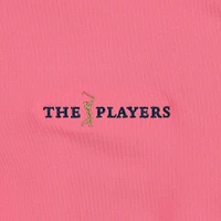 Men's FootJoy  Coral THE PLAYERS Lightweight Solid Quarter-Zip Sweatshirt