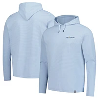Sweat à capuche en jacquard ottoman bleu clair THE PLAYERS pour homme FootJoy