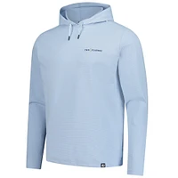 Sweat à capuche en jacquard ottoman bleu clair THE PLAYERS pour homme FootJoy