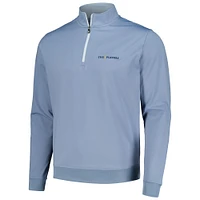 Men's FootJoy Light Blue THE PLAYERS ProDry Half-Zip Top