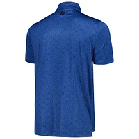 Men's FootJoy Navy THE PLAYERS Allover Print Polo