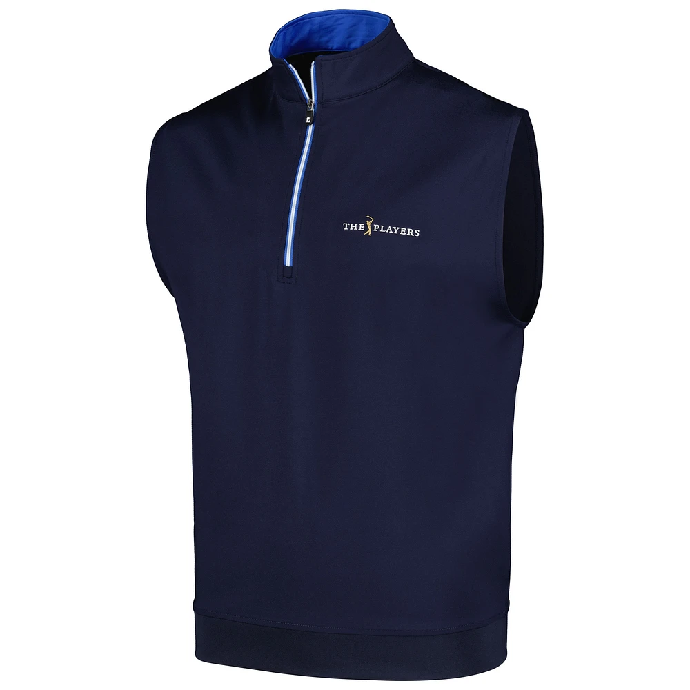 Veste à demi-zip FootJoy bleu marine THE PLAYERS ProDry pour hommes