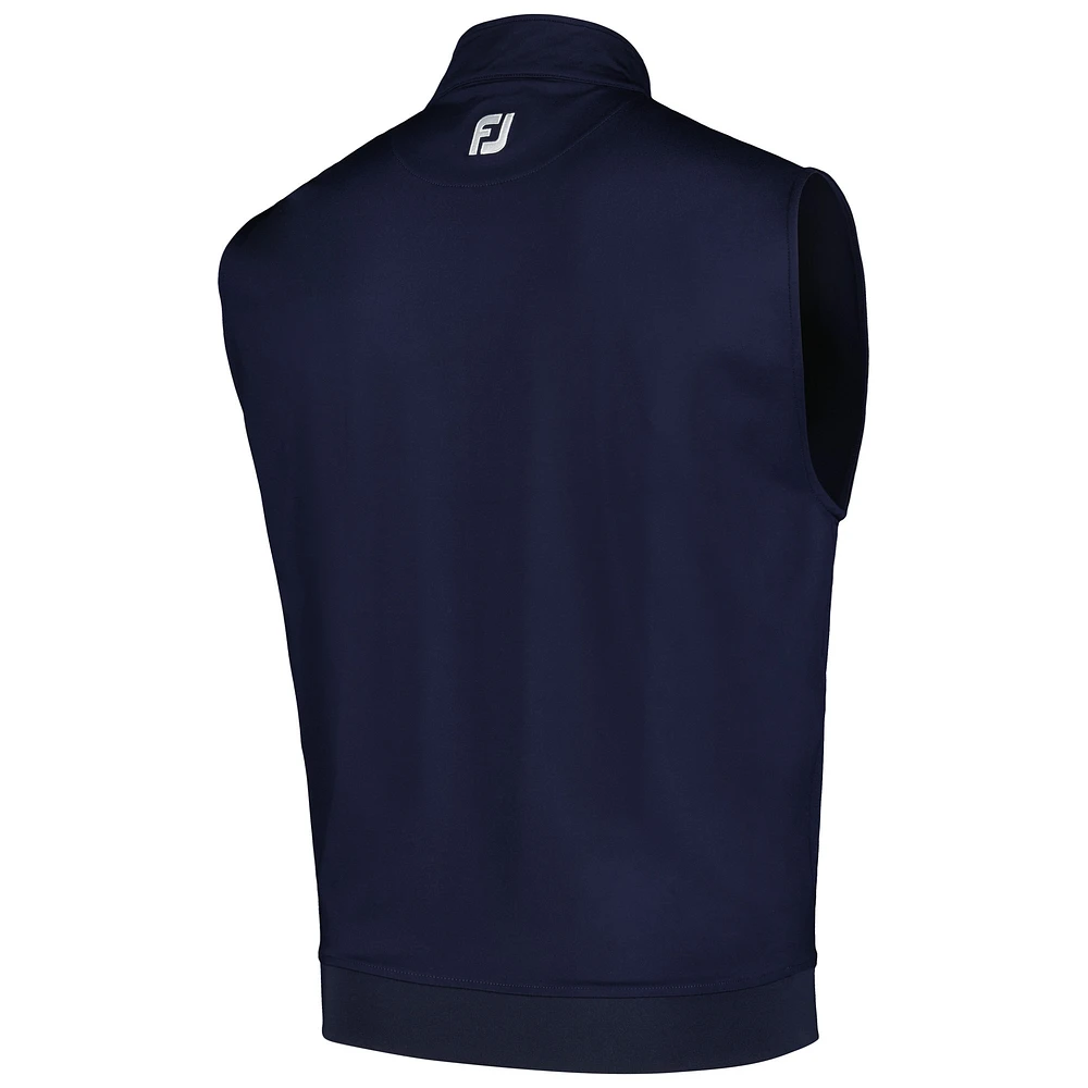 Veste à demi-zip FootJoy bleu marine THE PLAYERS ProDry pour hommes