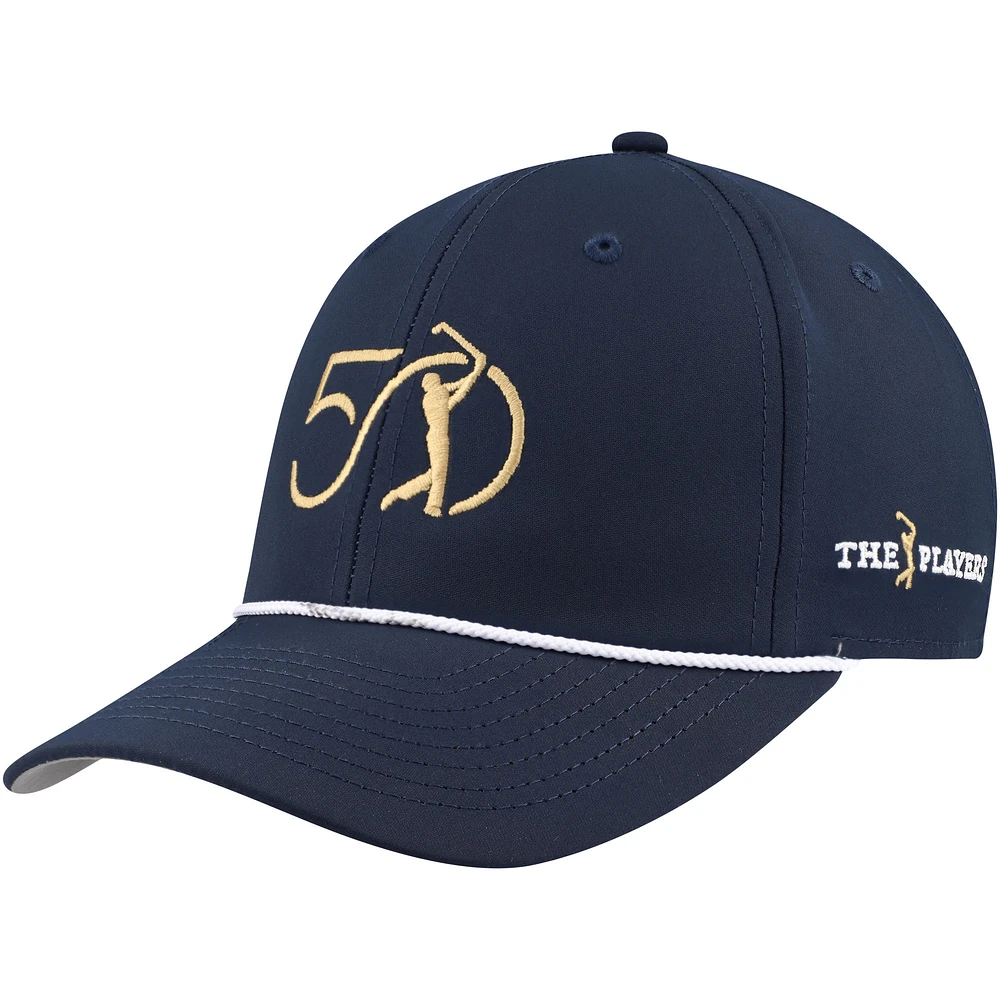 Men's Imperial Navy THE PLAYERS 50th Anniversary The Wingman Rope Adjustable Hat