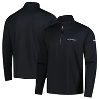 Pull Nike Performance noir 2025 THE PLAYERS Victory à demi-zip pour homme