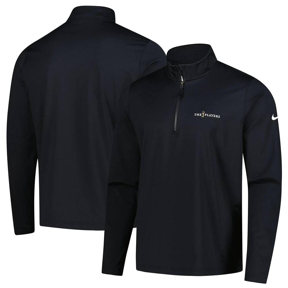 Pull Nike Performance noir 2025 THE PLAYERS Victory à demi-zip pour homme