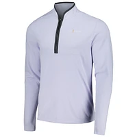 Haut à demi-zip Nike Lavande THE PLAYERS Performance Victory pour homme