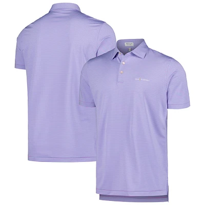 Men's Peter Millar Blue/Purple THE PLAYERS Hales Performance Jersey Polo