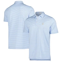 Polo en jersey Peter Millar bleu clair THE PLAYERS Hales Performance pour hommes