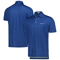 Polo Peter Millar bleu marine THE PLAYERS Citrus Smash Performance pour hommes