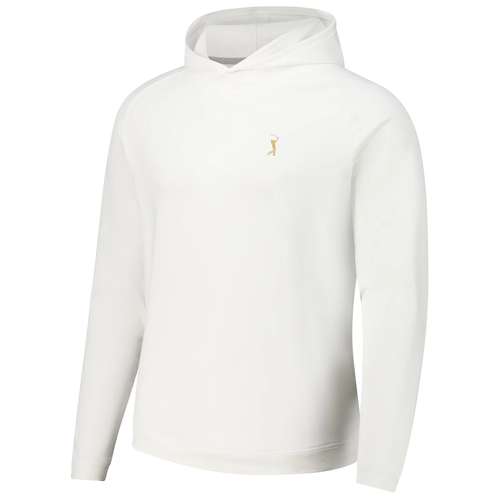 Sweat à capuche blanc Peter Millar THE PLAYERS Pine Performance pour homme