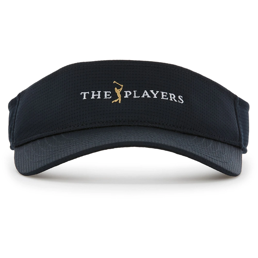 Men's PGA TOUR Black THE PLAYERS Mesh Adjustable Visor