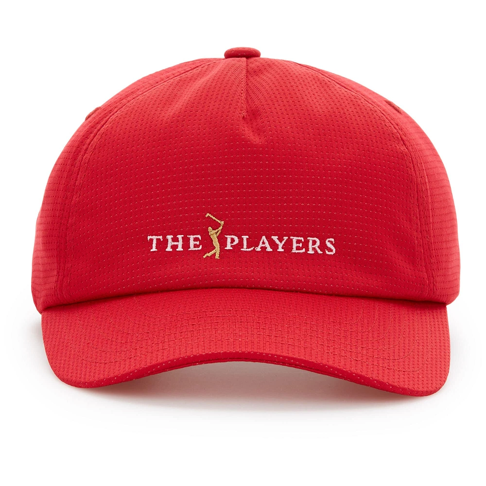 Casquette réglable en maille rouge PGA TOUR THE PLAYERS pour hommes