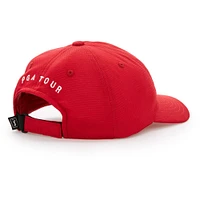 Casquette réglable en maille rouge PGA TOUR THE PLAYERS pour hommes