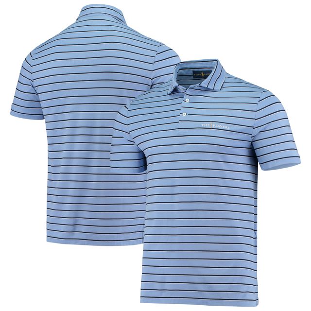 Polo de golf pour homme bleu clair/bleu marine THE PLAYERS Tour Pique Striped