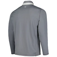 Haut léger à quart de zip THE PLAYERS Puma gris pour hommes