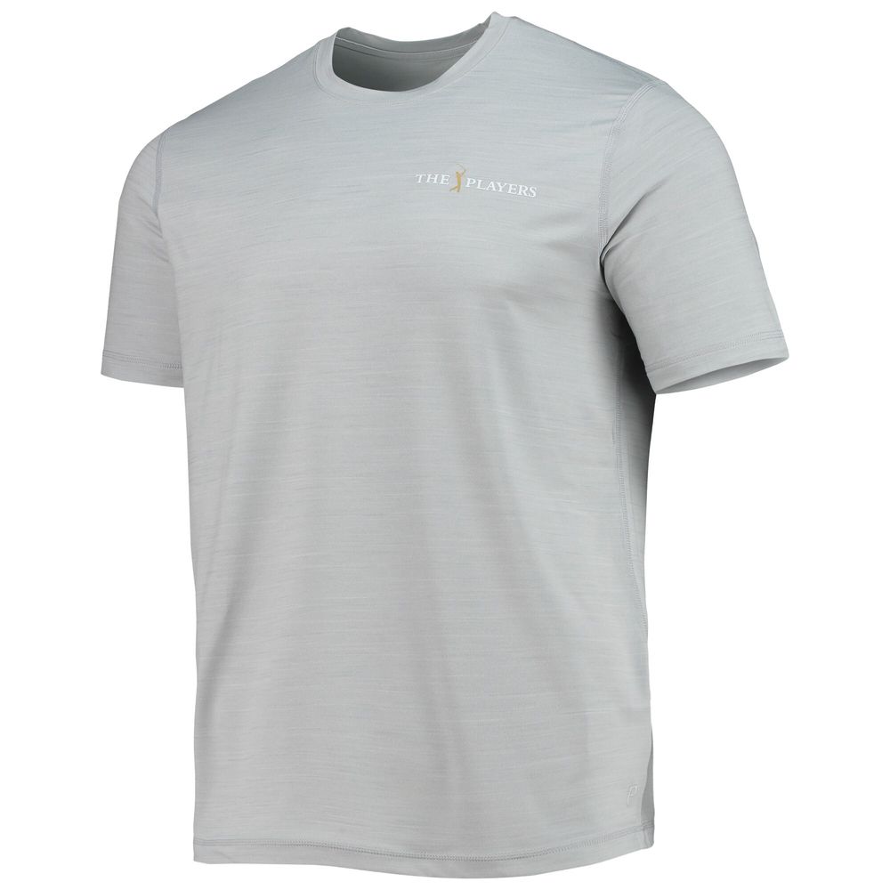 Men's Puma Heathered Gray THE PLAYERS CLOUDSPUN T-Shirt