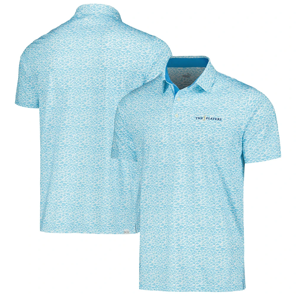 Puma Polo THE PLAYERS MATTR Piranha pour homme Blanc/Aqua