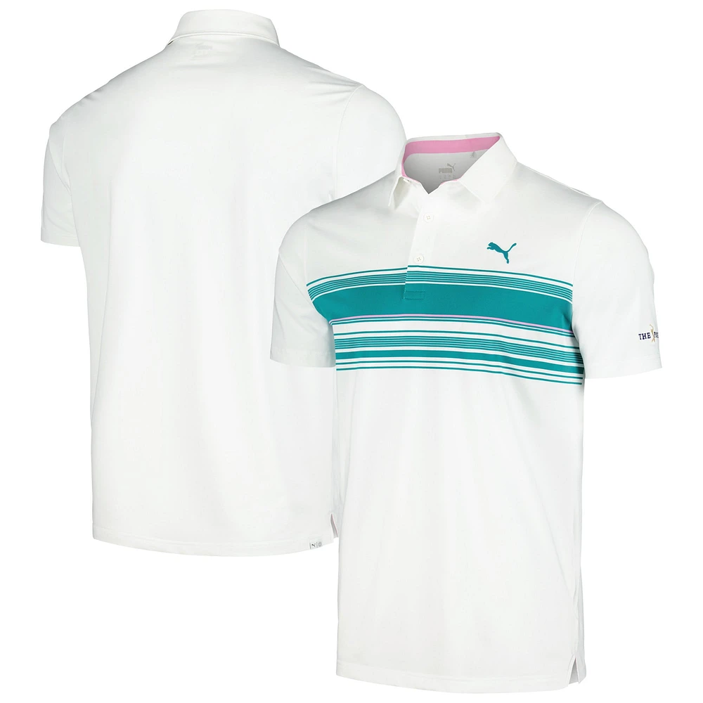 Men's Puma White THE PLAYERS MATTR Grind Polo