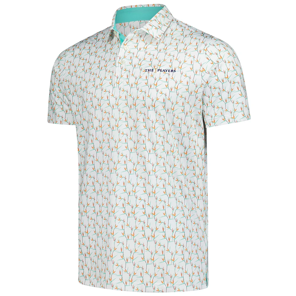 Men's Puma White THE PLAYERS MATTR Paradise Polo