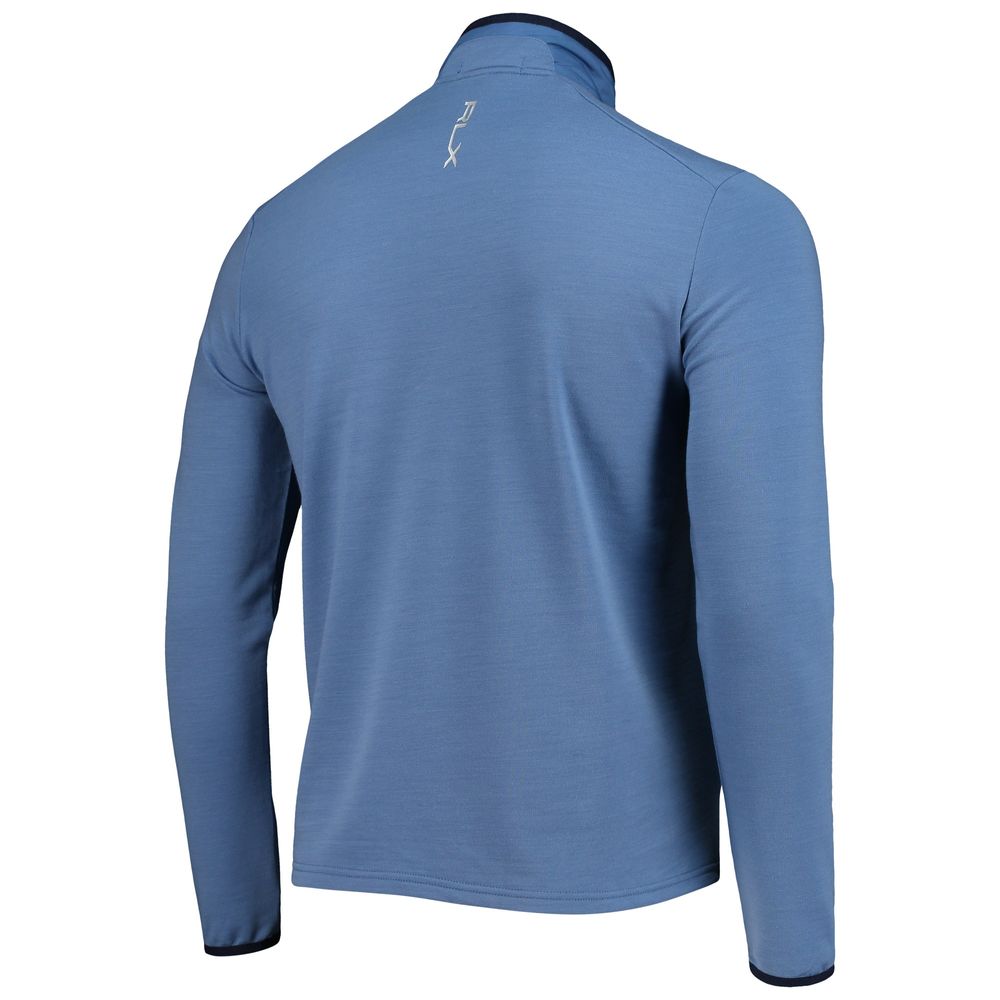 Men's RLX Blue THE PLAYERS Tri-Blend Full-Zip Jacket