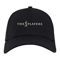 Casquette réglable 2024 THE PLAYERS Ahead Stratus noire structurée Ultimate Fit pour hommes